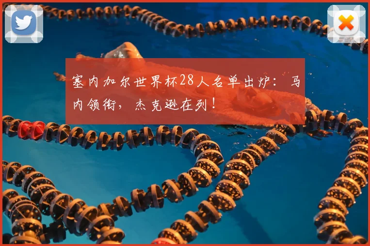 塞内加尔世界杯28人名单出炉：马内领衔，杰克逊在列！